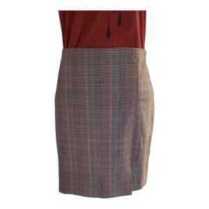 Rachel Zoe Plaid Pencil Skirt